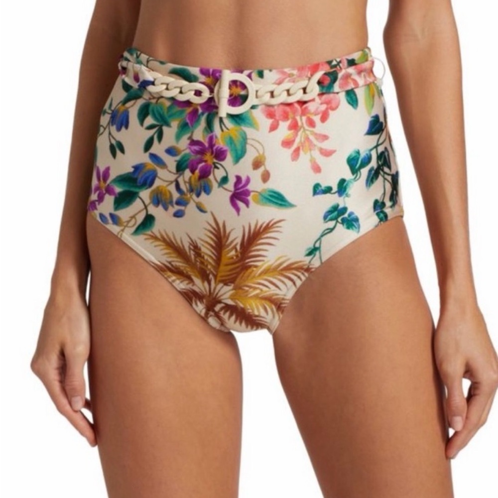 Zimmermann Multicolor Floral Bikini bottom
